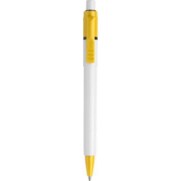 Długopis Stolinea Baron z wkładem jumbo P105503X żółty