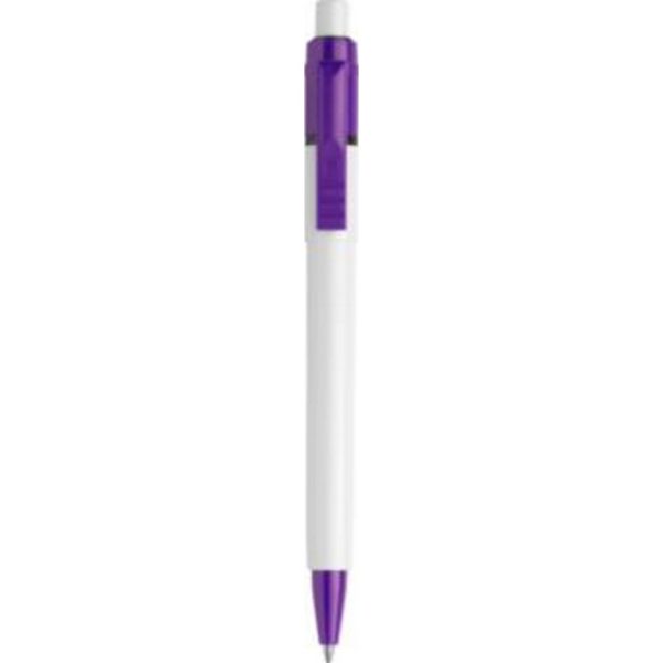 Długopis Stolinea Baron z wkładem jumbo P105503X fioletowy