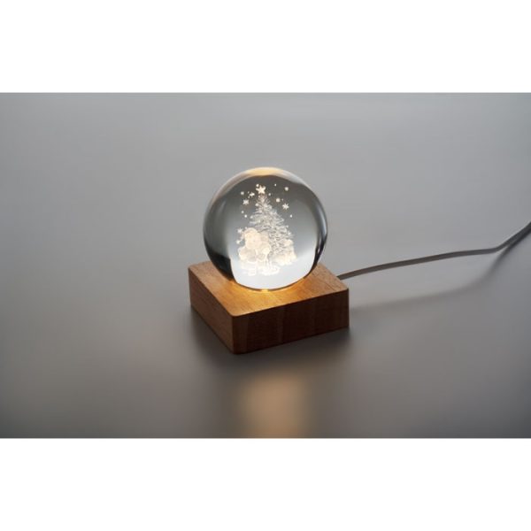 Świąteczna owa kula LED P067301O