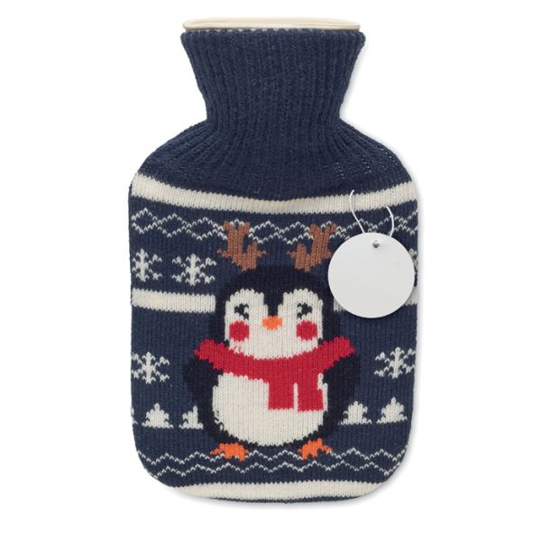 Termofor na gorącą wodę 250 ml P067303O francuski granat