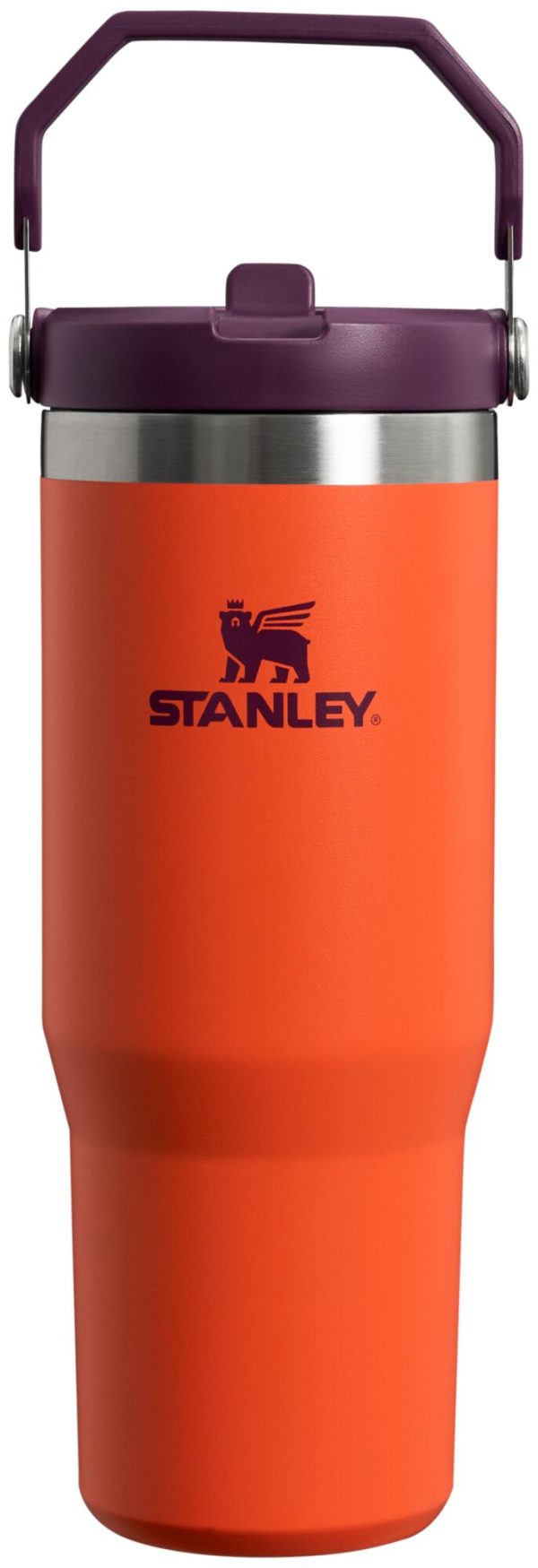 KUBEK STANLEY The IceFlow Flip Straw Tumbler 0.89L / 30oz P090383P tigerlily plum