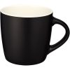 Kubek ceramiczny Riviera P067738C czarny / biały