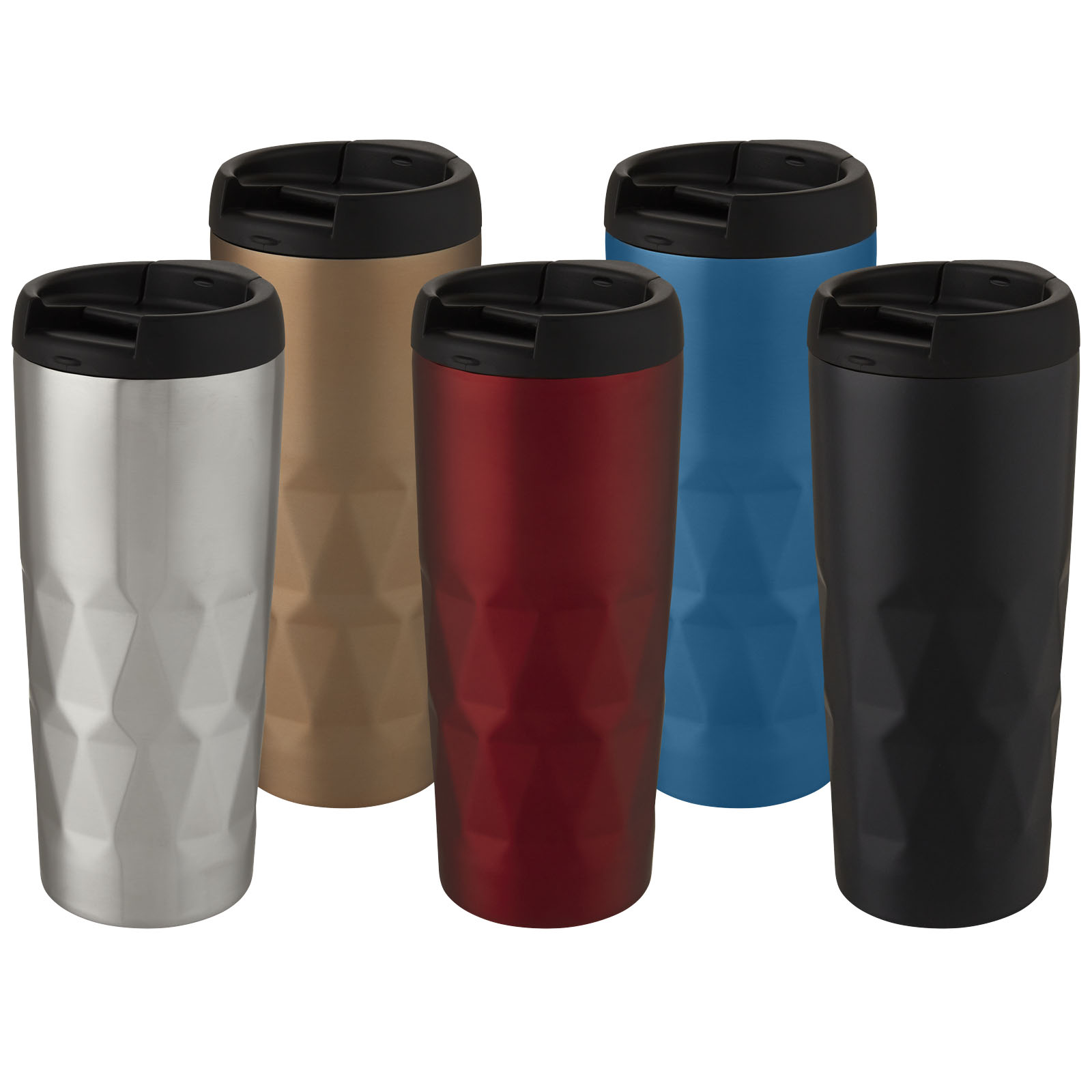 Prism miedziany, izolowany próżniowo kubek o pojemności 450 ml P074986C PFC-100692-W