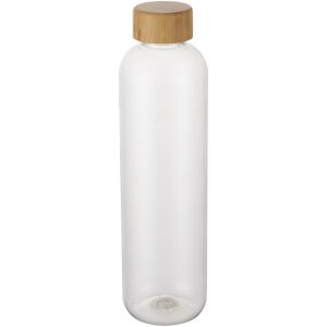 Ziggs butelka na wodę o pojemności 1000 ml wykonana z tworzyw sztucznych pochodzących z recyklingu P076908C PFC-100779-W