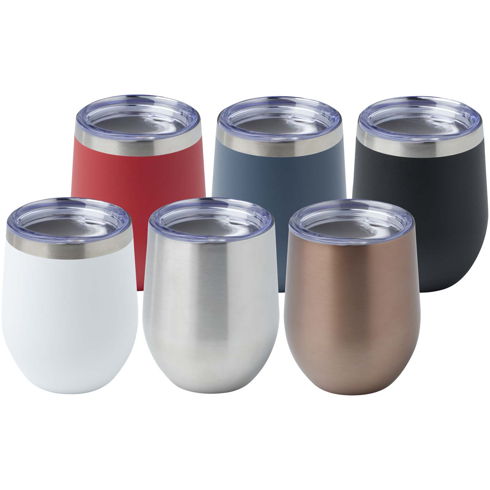 Corzo miedziany kubek próżniowy ze stali nierdzewnej z recyklinku z certyfikatem RCS 350 ml P098508C PFC-100799-W