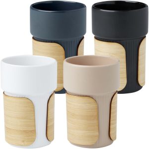 Fika kubek 340 ml z bambusową osłoną P098541C PFC-100809-W