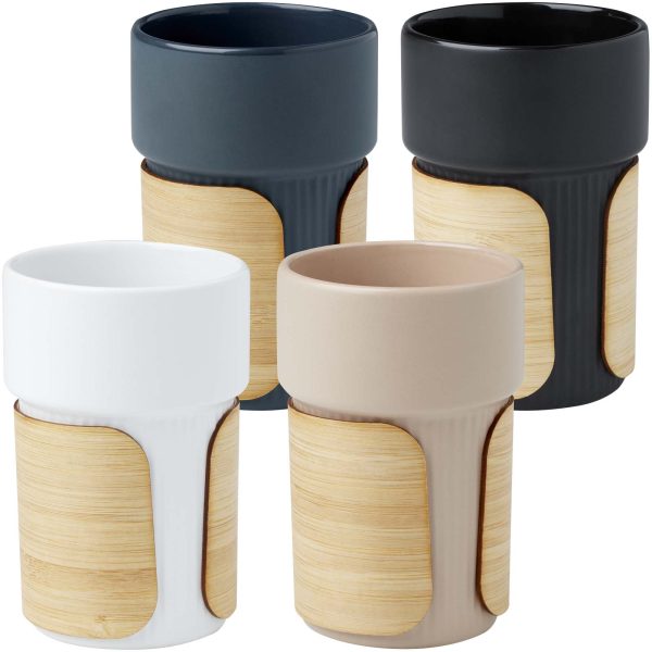 Fika kubek 340 ml z bambusową osłoną P098541C