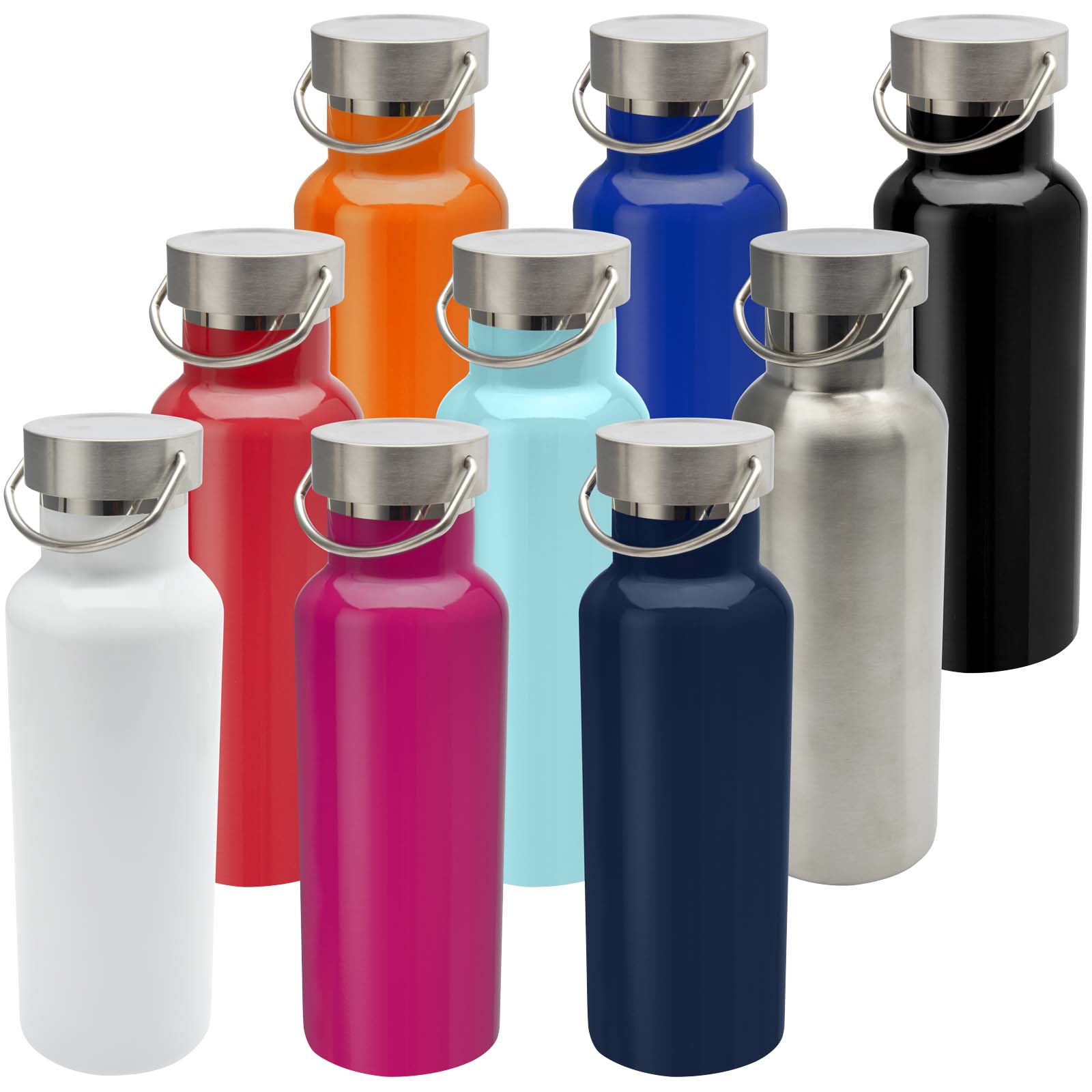Thor butelka na wodę o pojemności 500 ml wykonana ze stali nierdzewnej z certyfikatem RCS P098746C PFC-100819-W