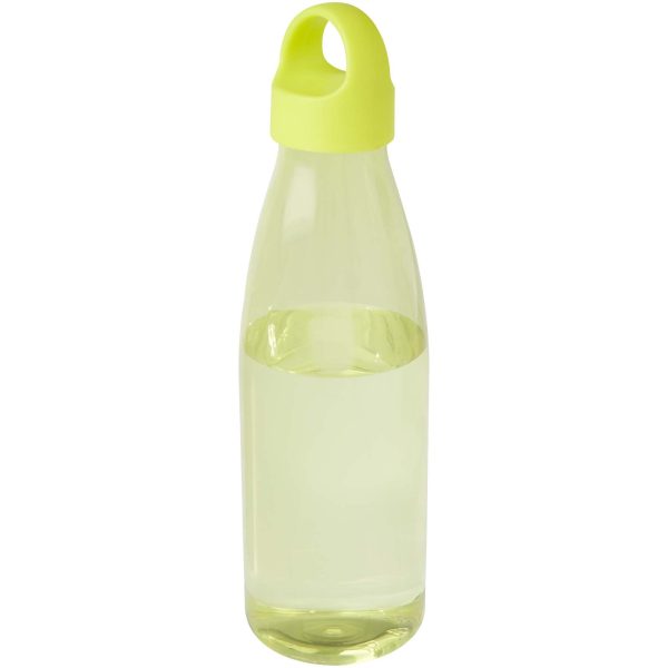Bergen butelka na wodę o pojemności 800 ml z tworzyw sztucznych pochodzących z recyklingu P099908C limonka