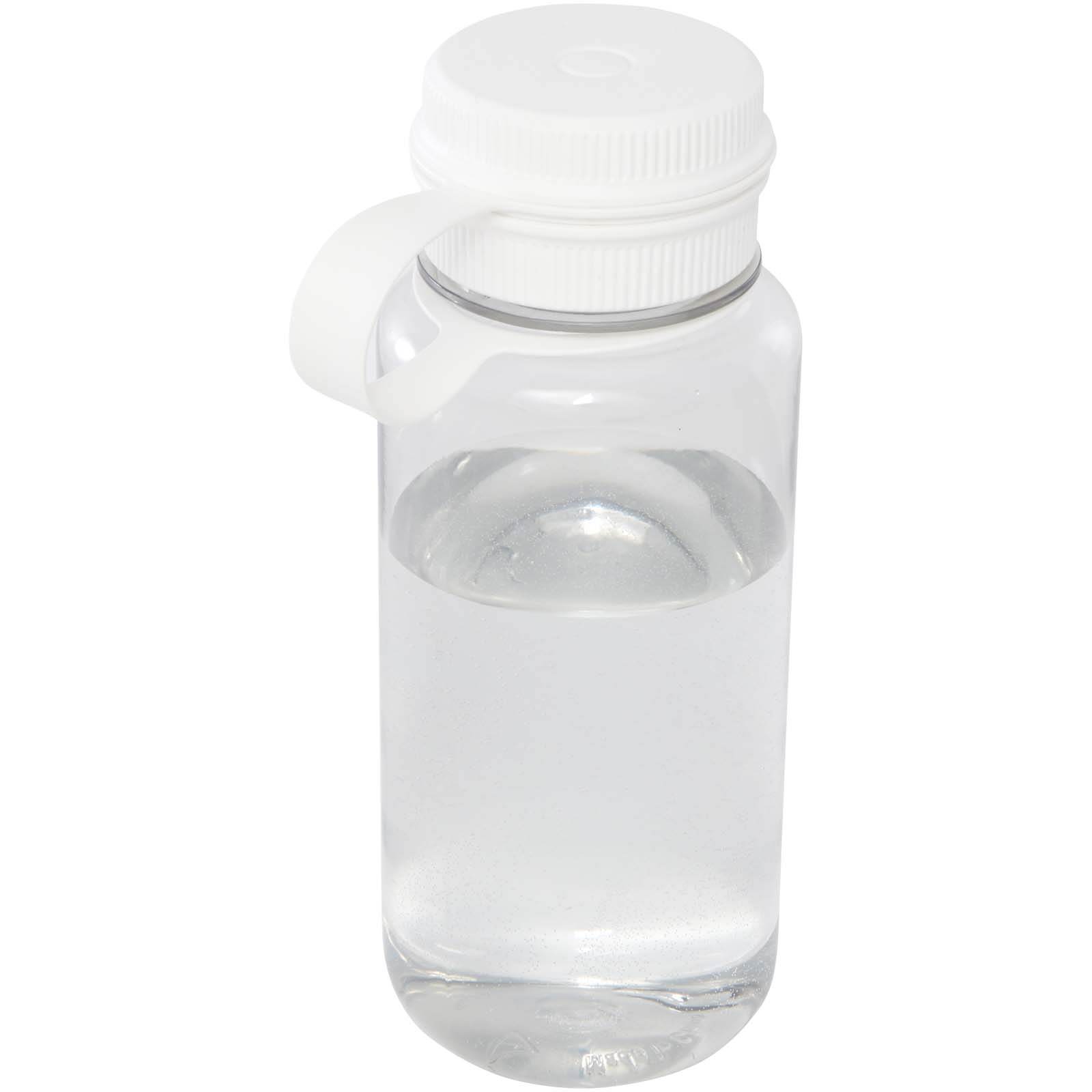 Butelka sportowa Ryder z materiału RPET, z certyfikatem RCS, o pojemności 900 ml, z wielofunkcyjną zakrętką P109788C PFC-100837-W