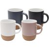 Billie kubek ceramiczny o pojemności 300 ml z detalami z korka i matowym wykończeniem P099930C