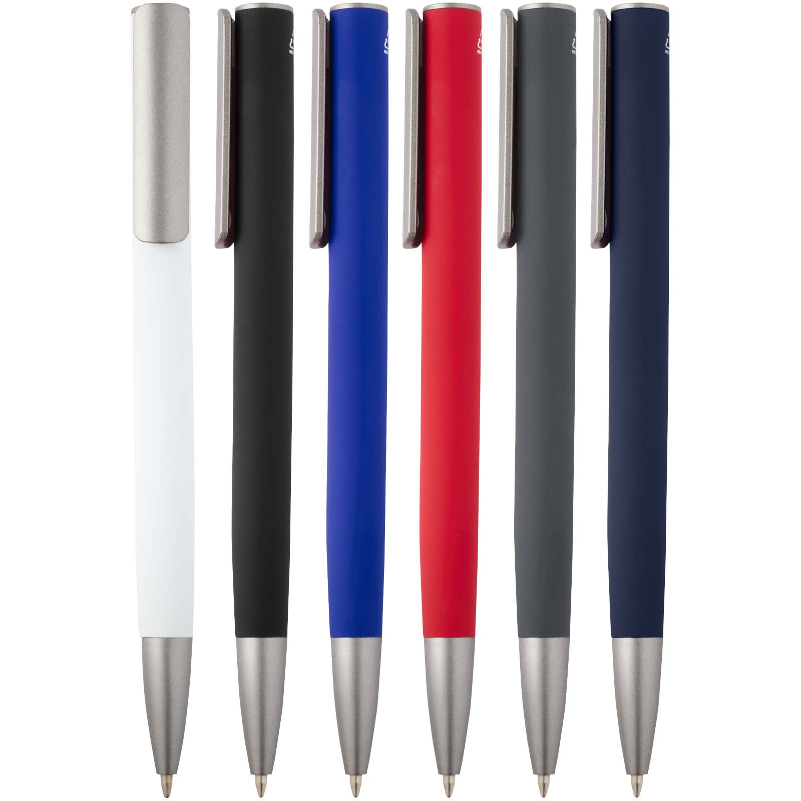 Ziguur długopis z aluminium z recyklingu P100639C PFC-106129-W