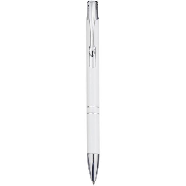 Moneta długopis z aluminium z recyklingu P076479C biały