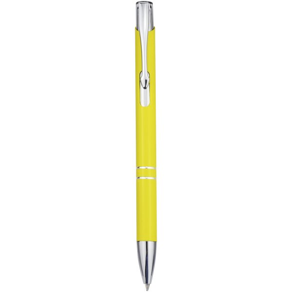 Moneta długopis z aluminium z recyklingu P076479C żółty