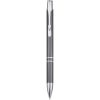Moneta długopis z aluminium z recyklingu P076479C szary