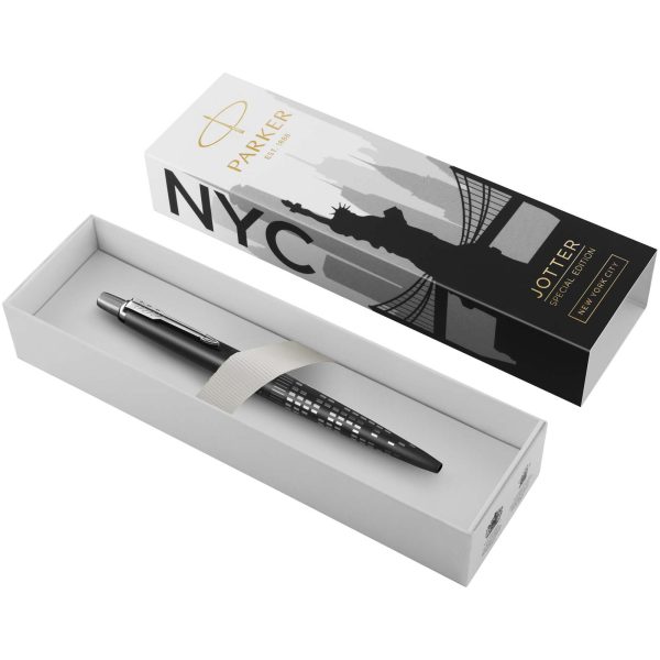 Parker Jotter SE Global Icons długopis P098793C chrom