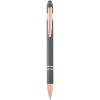 Nanna długopis z wykończeniem w kolorze różowego złota P100595C twilight grey
