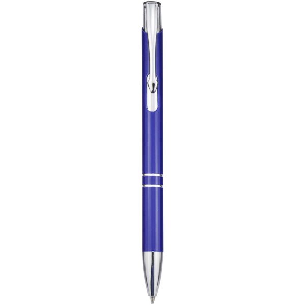 Moneta długopis z aluminium z recyklingu P100605C błękit królewski