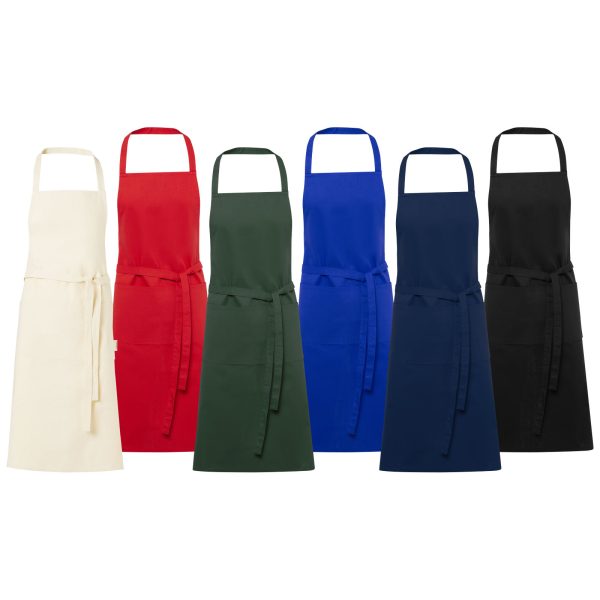 Orissa 200 g/m² organic cotton apron P073834C
