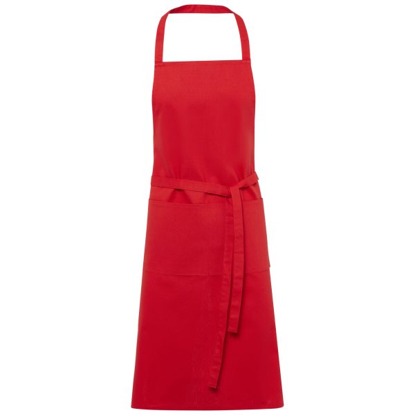 Orissa 200 g/m² organic cotton apron P073834C czerwony