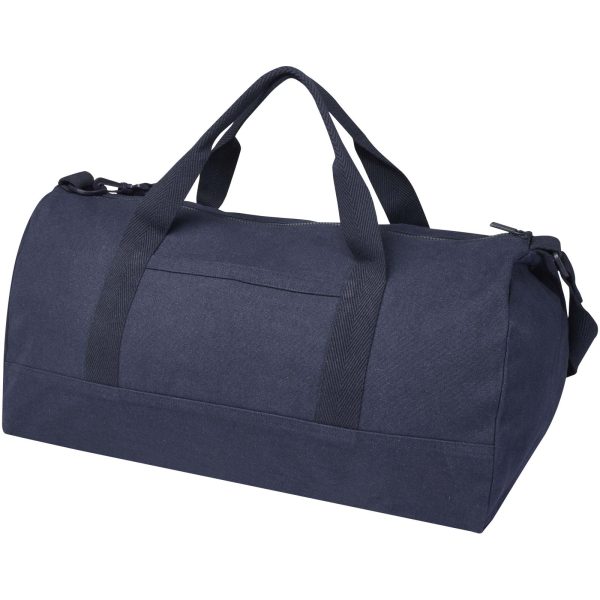 Torba podróżna z materiałów recyklingowanych o pojemności 50L lPorter 500 g/m² Aware™ P109822C granatowy
