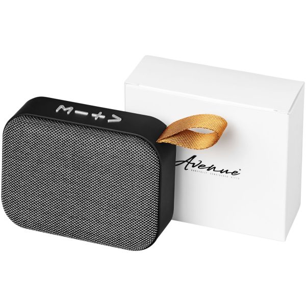 Materiałowy głośnik Bluetooth® Fashion P068875C szary