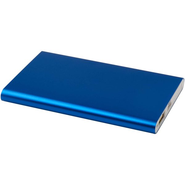 Pep powerbank o pojemności 4000 mAh Type-C z aluminium pochodzącego z recyklingu P098369C błękit królewski