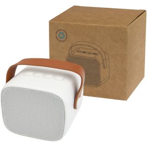 Diya bezprzewodowy głośnik 3 W wykonany z tworzyw sztucznych pochodzących z recyklingu P098888C PFC-124436-W