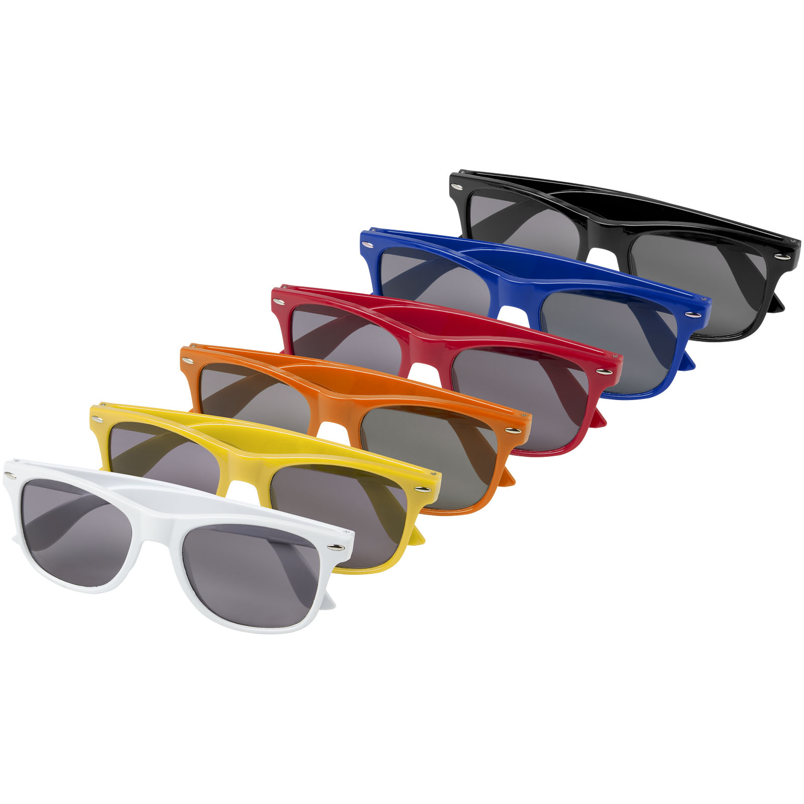 Okulary przeciwsłoneczne z plastiku PET z recyklingu Sun Ray P074821C PFC-127004-W