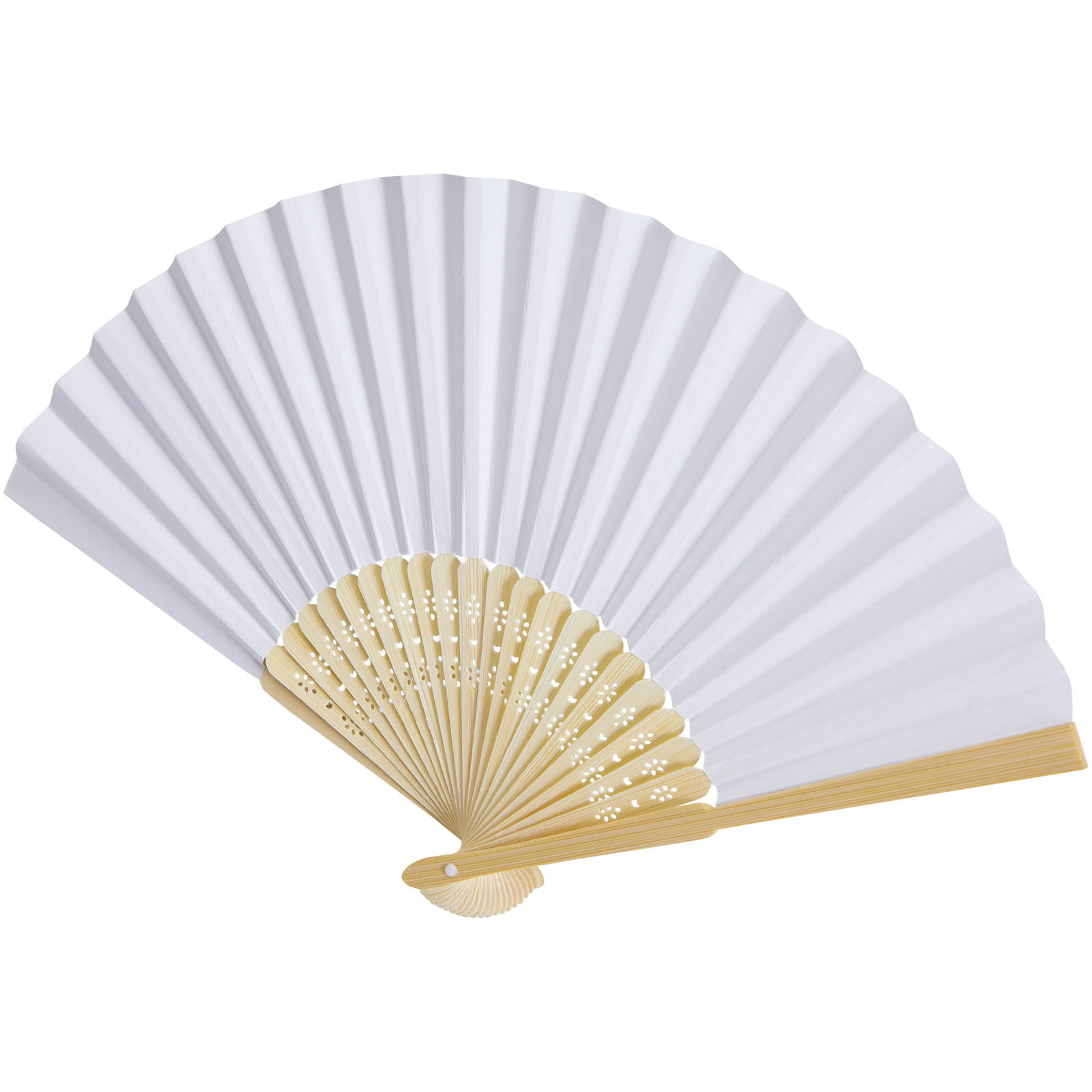 Wachlarz Carmen z bambusa i papieru P076916C PFC-127040-W