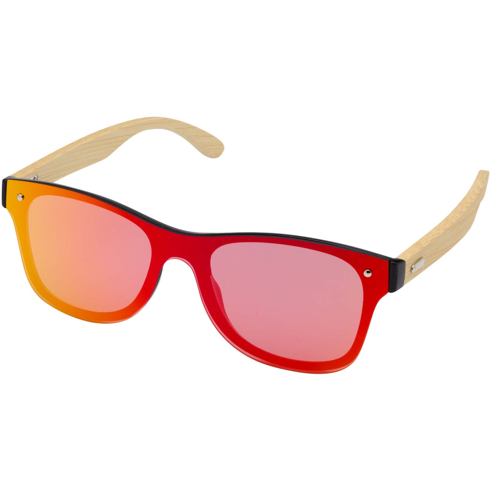 Okulary przeciwsłoneczne Tan z bambusowymi zausznikami P109771C PFC-127050-W