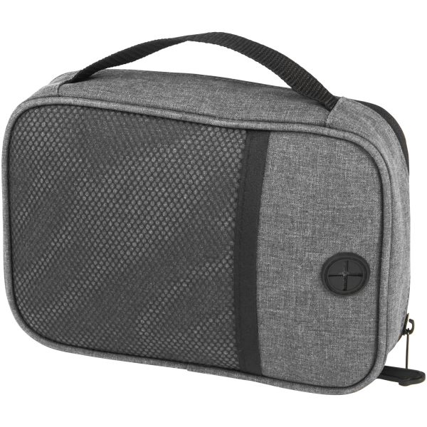 Ross Organizer na kable z certyfikatem GRS RPET o pojemności 1l P076675C szary melanż
