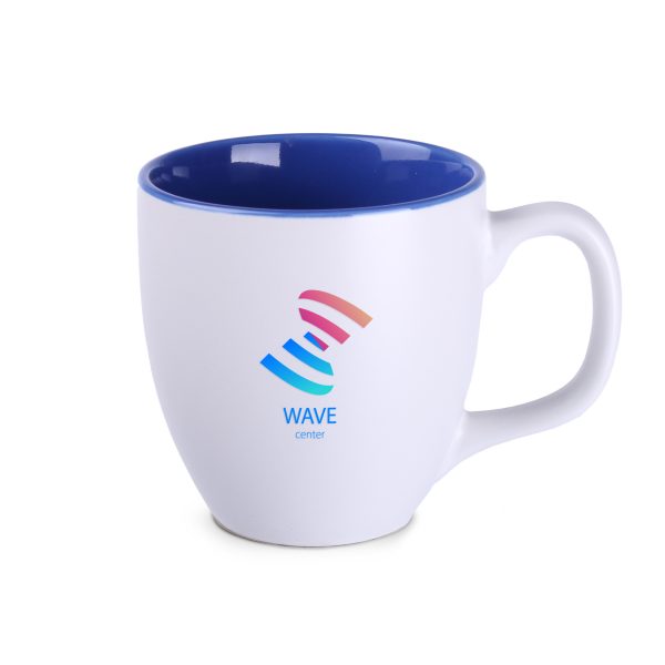 Kubek Americano Pure 420 ml P041857M biały / refex blue