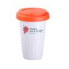 Kubek Freedom Excellence Classic 280 ml P041852M biały / pomarańczowy
