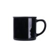 Kubek Loft 300 ml P047083M czarny / biały