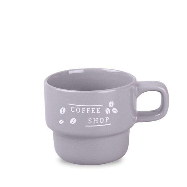 Kubek Astrid 230 ml P102194M szary