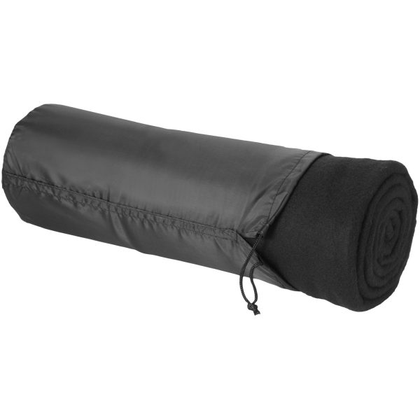 Koc z pokrowcem Huggy 150 x 120 cm P067622C czarny