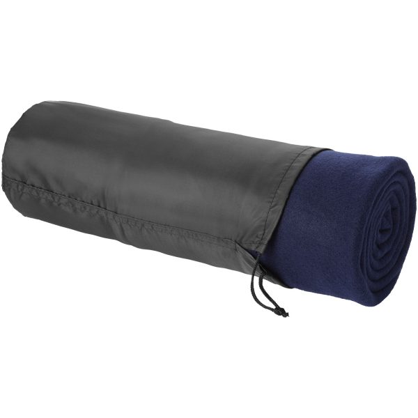 Koc z pokrowcem Huggy 150 x 120 cm P067622C granatowy