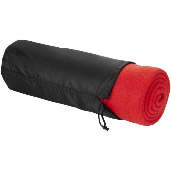 Koc z pokrowcem Huggy 150 x 120 cm P067622C czerwony