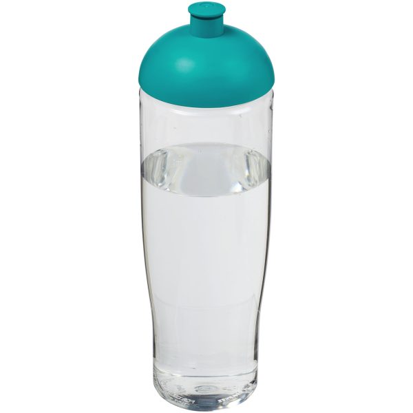 Bidon H2O Tempo® o pojemności 700 ml z wypukłym wieczkiem P069153C przezroczysty / błękitny