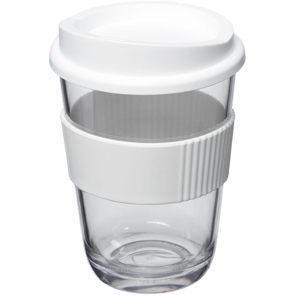 Kubek Americano® Cortado o pojemności 300 ml z uchwytem P072502C biały
