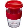 Kubek Americano® Cortado o pojemności 300 ml z uchwytem P072502C czerwony