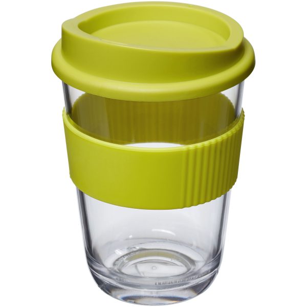 Kubek Americano® Cortado o pojemności 300 ml z uchwytem P072502C limonka