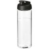 Bidon H2O Vibe o pojemności 850 ml z otwieranym wieczkiem P072562C przezroczysty / czarny