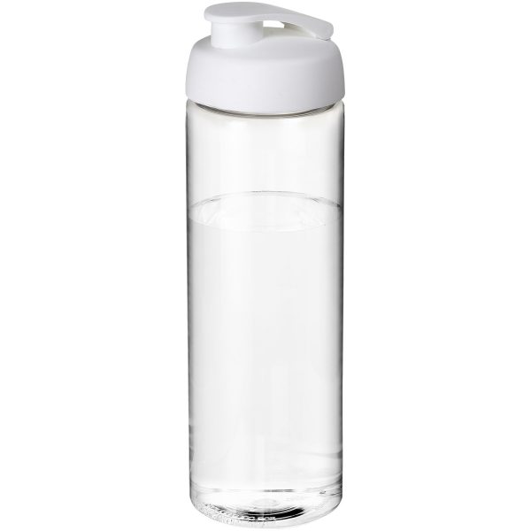 Bidon H2O Vibe o pojemności 850 ml z otwieranym wieczkiem P072562C przezroczysty / biały