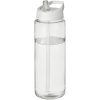 Bidon H2O Vibe o pojemności 850 ml z wieczkiem z dzióbkiem P072576C przezroczysty / biały