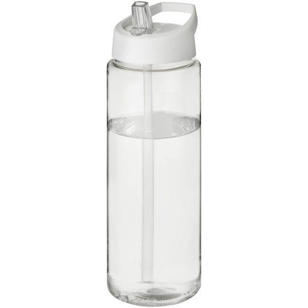 Bidon H2O Vibe o pojemności 850 ml z wieczkiem z dzióbkiem P072576C przezroczysty / biały
