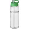Bidon H2O Vibe o pojemności 850 ml z wieczkiem z dzióbkiem P072576C przezroczysty / zielony