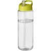 Bidon H2O Vibe o pojemności 850 ml z wieczkiem z dzióbkiem P072576C przezroczysty / limonka