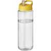 Bidon H2O Vibe o pojemności 850 ml z wieczkiem z dzióbkiem P072576C przezroczysty / żółty